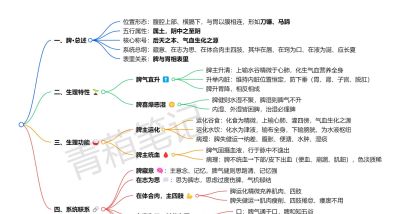 系统学中基03｜藏象（思维导图可打印） - 图画吧TUHUABA