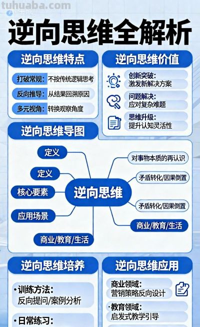 【科学思维】逆向思维特点导图价值培养应用 - 今日头条