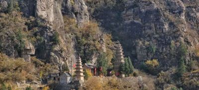 双塔寺素描 - 图画吧TUHUABA