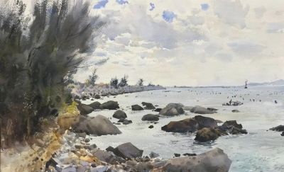 戴艺强·水彩写生 ｜ 水色之间，心象万千 - 图画吧TUHUABA