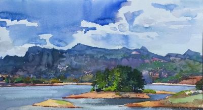 戴艺强·水彩写生 ｜ 水色之间，心象万千 - 图画吧TUHUABA