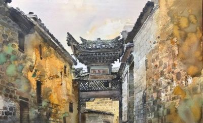 戴艺强·水彩写生 ｜ 水色之间，心象万千 - 图画吧TUHUABA