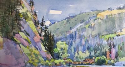 戴艺强·水彩写生 ｜ 水色之间，心象万千 - 图画吧TUHUABA