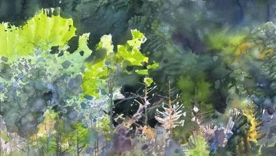 戴艺强·水彩写生 ｜ 水色之间，心象万千 - 图画吧TUHUABA