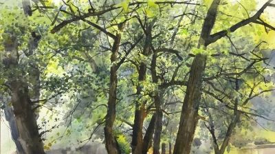 戴艺强·水彩写生 ｜ 水色之间，心象万千 - 图画吧TUHUABA