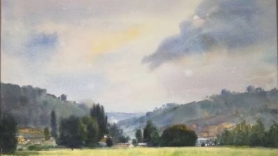 戴艺强·水彩写生 ｜ 水色之间，心象万千 - 图画吧TUHUABA