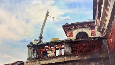 戴艺强·水彩写生 ｜ 水色之间，心象万千 - 图画吧TUHUABA