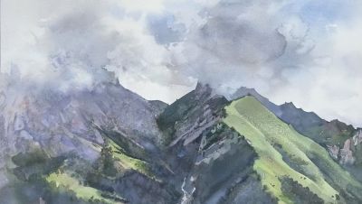 戴艺强·水彩写生 ｜ 水色之间，心象万千 - 图画吧TUHUABA