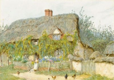 英国水彩画家海伦·阿林厄姆作品赏 - 今日头条 英国水彩画家海伦·阿林厄姆作品赏 - 图画吧TUHUABA