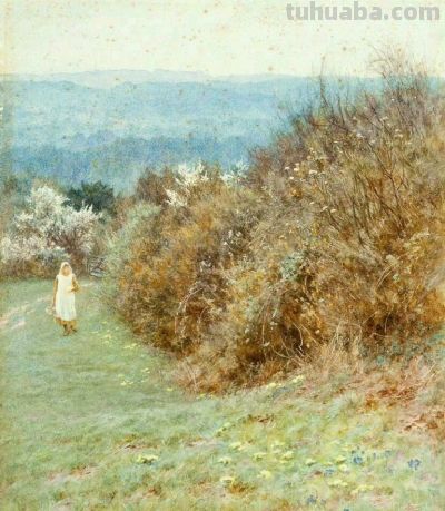 英国水彩画家海伦·阿林厄姆作品赏 - 今日头条 英国水彩画家海伦·阿林厄姆作品赏 - 图画吧TUHUABA