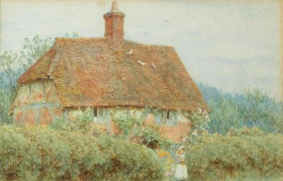 英国水彩画家海伦·阿林厄姆作品赏 - 今日头条 英国水彩画家海伦·阿林厄姆作品赏 - 图画吧TUHUABA