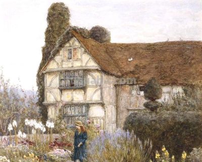 英国水彩画家海伦·阿林厄姆作品赏 - 今日头条 英国水彩画家海伦·阿林厄姆作品赏 - 图画吧TUHUABA