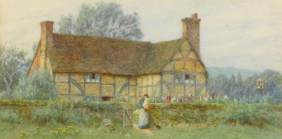 英国水彩画家海伦·阿林厄姆作品赏 - 今日头条 英国水彩画家海伦·阿林厄姆作品赏 - 图画吧TUHUABA