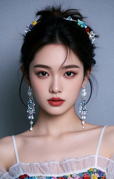 冷军写实风格油画，纤毫毕现，韵致天成，定格东方美人的极致清颜 - 今日头条