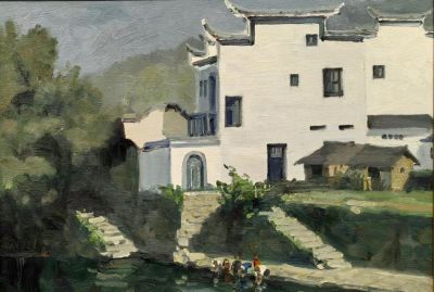 杨尧教授“写实与写意的变奏”油画28幅欣赏 - 图画吧TUHUABA