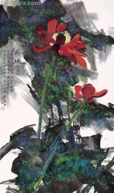 黄永玉：八千张速写炼成“荷痴”，他笔下的荷花为何令人过目不忘 - 图画吧TUHUABA