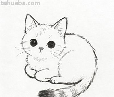 用一组小猫简笔画，治愈所有不开心 - 今日头条