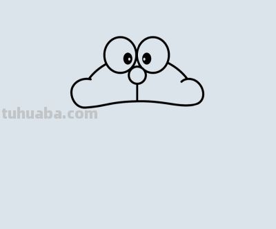 简笔画每日更新之机器猫 - 图画吧TUHUABA