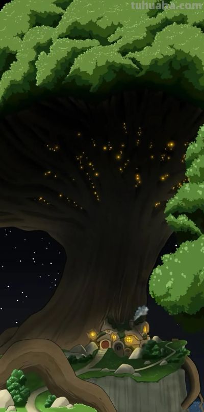 插画里的生活/手机壁纸 - 图画吧TUHUABA