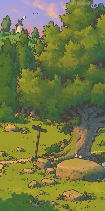 插画里的生活/手机壁纸 - 图画吧TUHUABA