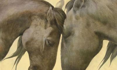 长海｜草原与生命的交织——我的水彩画创作之路 - 图画吧TUHUABA