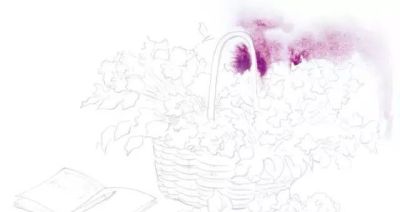 水彩湿画法讲解：好学又好看的水彩花卉教程 - 图画吧TUHUABA