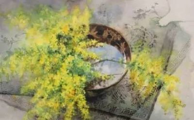 水彩湿画法讲解：好学又好看的水彩花卉教程 - 图画吧TUHUABA