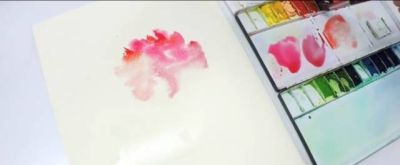 水彩湿画法讲解：好学又好看的水彩花卉教程 - 图画吧TUHUABA