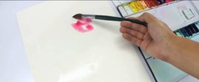 水彩湿画法讲解：好学又好看的水彩花卉教程 - 图画吧TUHUABA