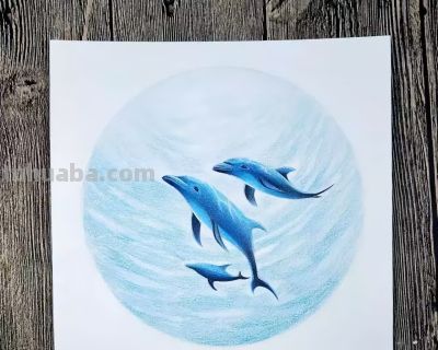 彩铅教程 | 《深海之魅》 - 图画吧TUHUABA