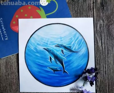 彩铅教程 | 《深海之魅》 - 图画吧TUHUABA