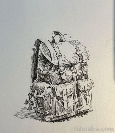 钢笔素描比较考验基本功，这些素描对形体和质感的理解很到位 - 图画吧TUHUABA