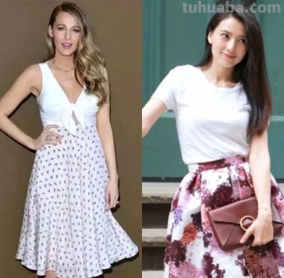 色彩搭配，适合浪漫型风格的服装配色有哪些 - 图画吧TUHUABA