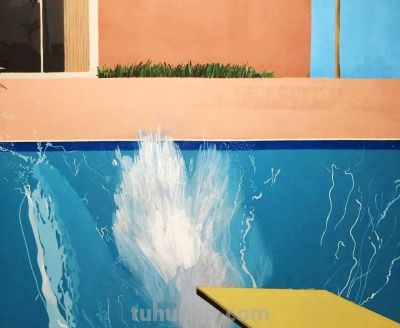 色彩为诗：霍克尼与马蒂斯的视觉共鸣 - 图画吧TUHUABA