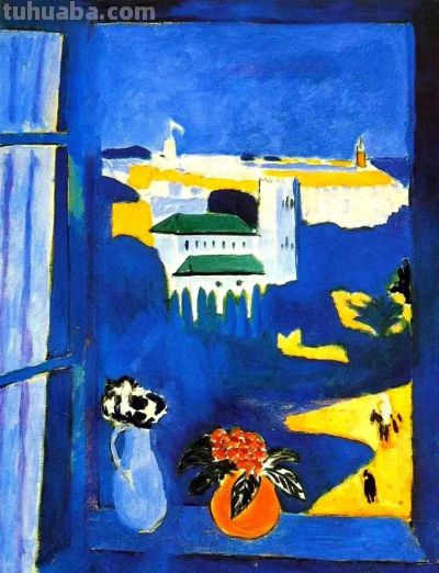 色彩为诗：霍克尼与马蒂斯的视觉共鸣 - 图画吧TUHUABA