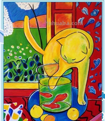 色彩为诗：霍克尼与马蒂斯的视觉共鸣 - 图画吧TUHUABA