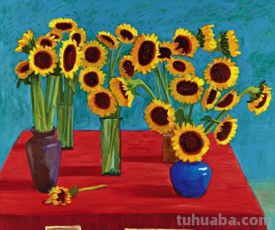 色彩为诗：霍克尼与马蒂斯的视觉共鸣 - 图画吧TUHUABA