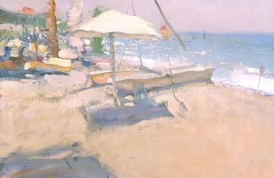 巴托·杜加尔扎波夫 风景油画作品集二 - 图画吧TUHUABA