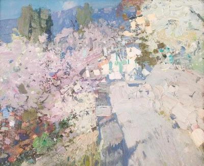 巴托·杜加尔扎波夫 风景油画作品集二 - 图画吧TUHUABA