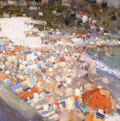 巴托·杜加尔扎波夫 风景油画作品集二 - 图画吧TUHUABA