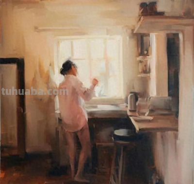 柔和富于表现力的光线｜当代女画家萨沙·哈特斯利夫油画欣赏 - 今日头条