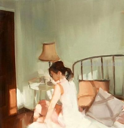 柔和富于表现力的光线｜当代女画家萨沙·哈特斯利夫油画欣赏 - 图画吧TUHUABA