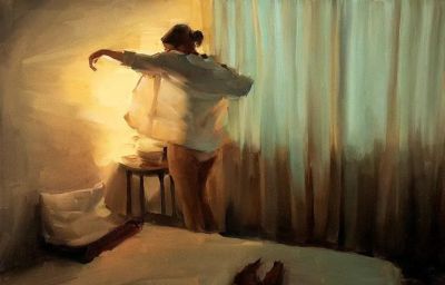 柔和富于表现力的光线｜当代女画家萨沙·哈特斯利夫油画欣赏 - 图画吧TUHUABA