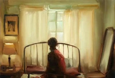 柔和富于表现力的光线｜当代女画家萨沙·哈特斯利夫油画欣赏 - 图画吧TUHUABA