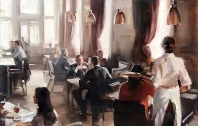 柔和富于表现力的光线｜当代女画家萨沙·哈特斯利夫油画欣赏 - 图画吧TUHUABA