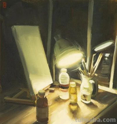 柔和富于表现力的光线｜当代女画家萨沙·哈特斯利夫油画欣赏 - 图画吧TUHUABA