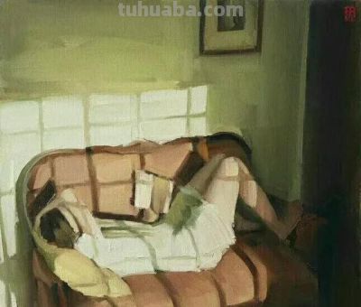柔和富于表现力的光线｜当代女画家萨沙·哈特斯利夫油画欣赏 - 图画吧TUHUABA