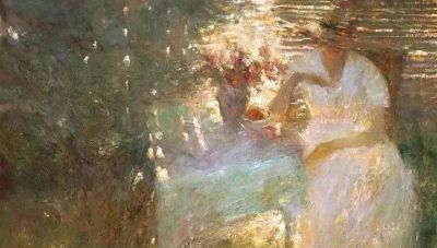 当代印象派画家丹·麦考油画作品欣赏 - 图画吧TUHUABA