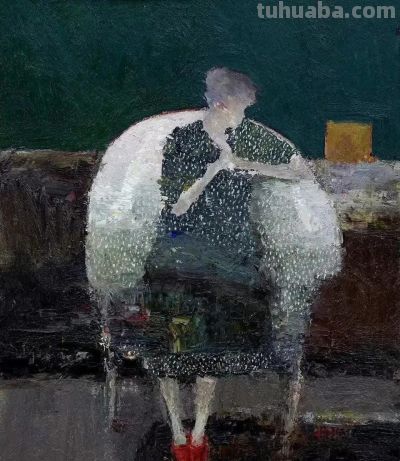 当代印象派画家丹·麦考油画作品欣赏 - 图画吧TUHUABA