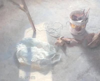 智利画家亚历杭德罗·德辛蒂写实油画作品欣赏 - 图画吧TUHUABA